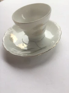 Bel-Air China Golden Grain DEMITASSE CUP & SAUCER Japan - Picture 1 of 7