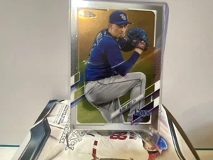 Blake Snell 2021 Topps Cromo⚾️SP #43 Rays Padres PWE - Imagen 1 de 2