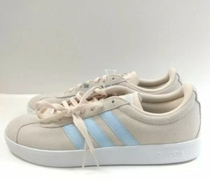 Adidas Womens VL Court 2.0 Tan Low-Top Sneakers Shoes 9 Medium (B,M) BHFO 1576 - Picture 1 of 10