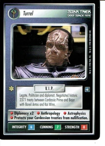 STAR TREK CCG DS9 RARE CARD TURREL ex - Picture 1 of 1