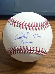 EDWIN ENCARNACION SIGNED AUTOGRAPHED OML BASEBALL! Reds, Blue Jays, Indians! - Picture 1 of 2