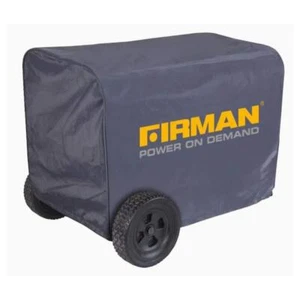 FIRMAN Generator Cover Portable Heavy Duty Waterproof Vinyl Black 5000-8000 Watt - Picture 1 of 3