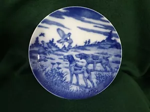 Placa de coleccionista azul real invierno china hecha en Alemania occidental 1976 - Imagen 1 de 2