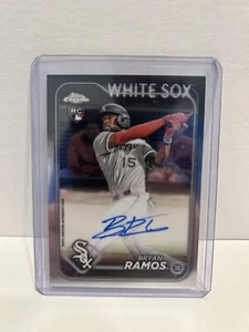 2024 Topps Chrome Update Bryan Ramos Rookie On-Card Auto #RA-BRR RC White Sox - Picture 1 of 2