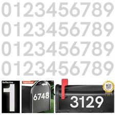 Reflective Mailbox Numbers Self Adhesive House Numbers