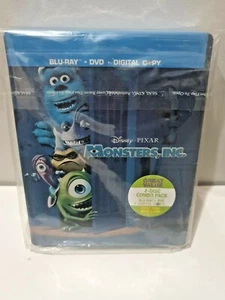 Disney Pixar's Monsters Inc Blu-Ray+Dvd Best Buy Exclusive Steelbook New &Sealed - Picture 1 of 2