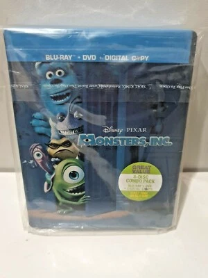 Disney Pixar's Monsters Inc Blu-Ray+Dvd Best Buy Exclusive Steelbook New &Sealed - Image 1 of 2