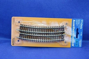 Kuehn 72220 Spur TT 6 x gebogenes Gleis R2 Radius 365 mm 20°/NEU - Bild 1 von 1