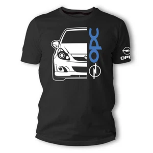 T-SHIRT unisex CORSA D OPC profilo tuning club idea regalo unica - Imagen 1 de 2