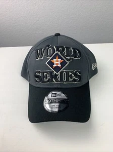 New Era Houston Astros Hat Cap World Series Gray One Size NWT - Picture 1 of 4