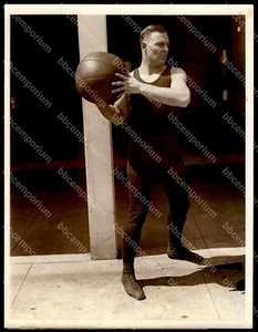 Floyd Johnson 1923 Boxing 6.5" x 8.5" Original Vintage Photograph Type 1 B274 - Picture 1 of 2