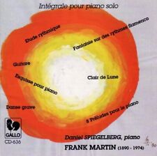 Frank Martin Integrale Pour Piano Solo (CD)