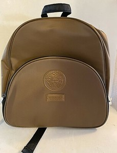 Versace Nylon Exterior Backpack Bags 