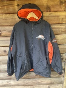 Harley Davidson Screamin Eagle Performance Fleece Lined Zip Jacket Mens Medium - Picture 1 of 9