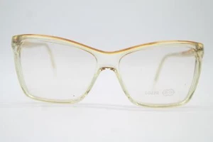 Vintage Brille LOZZA ZIZI 3 Braun Transparent Oval Brillengestell eyeglasses - Bild 1 von 6