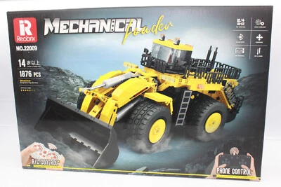 Reobrix 22009 Wheel Loader Wa Loader RC Klemmsteine 1876 Pcs New Boxed - Image 1 of 4