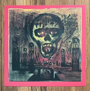 Slayer - Stagioni nell'Abisso RARO promo originale 12 x 12 poster piatto '90 - Foto 1 di 2