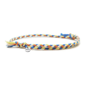 Nato Cuff - Cotton braided bracelet - handmade in France