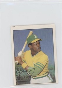 1981 Topps Stickers Rickey Henderson #115 HOF