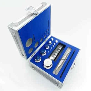 F1 Grade 24pcs 1mg-500g 304 Stainless Steel Digital Scale Calibration Weights - Picture 1 of 6