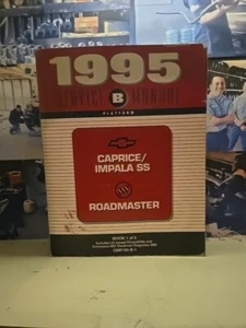 1995 Chevy IMPALA CAPRICE Buick ROADMASTER Service Manual "1" Of 2 Only. (20JG) - Picture 1 of 1