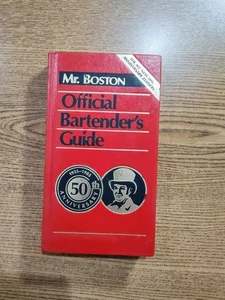 Mr. Boston Official Bartender's Guide - Hardcover, 50th Anniversary Ed - Picture 1 of 9