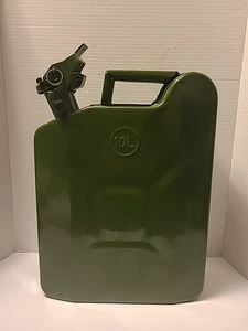 MILITARY GREEN JERRY CAN 10 LITER FOR NEW FORD WILLYS JEEP  - Bild 1 von 13