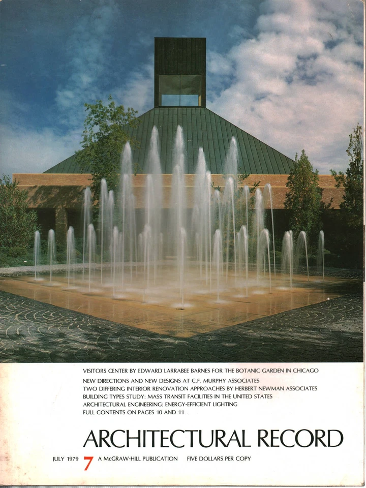 Architectural Record n.7 July 1979 - AA.VV. (McGraw-Hill) [1979] - Image 1 of 1