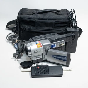 Sony CCD-TRV49E Video 8 Hi8 Handycam Camcorder PAL + Battery + Charger & Manual! - Picture 1 of 17