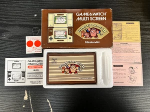 Nintendo Game & Watch JR-55 Donkey Kong II Handheld Multi Screen CIB Complete - Picture 1 of 3