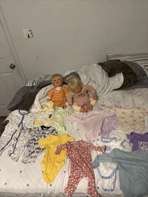 ¡Lote de 2 muñecas Lee Middleton! Caja grande abierta Foto 1 de 4