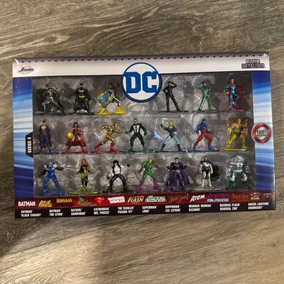DC Comics Jada Toys Nano METALFIGS - 100% figuras fundidas a presión, paquete de 20 Foto 1 de 2