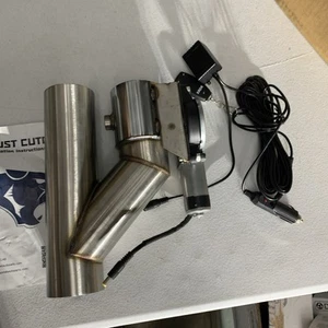 SPELAB Electric Alloy Steel Exhaust  Valve 3.0 Inch 76mm Catback  (TESTED) - Picture 1 of 5