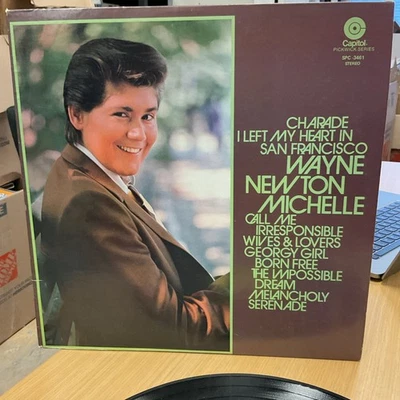 CAPITOL Wayne Newton MICHELE 1969 Lime Green Target Labels SPC-3461 W1/W1 EX+ - Image 1 of 4