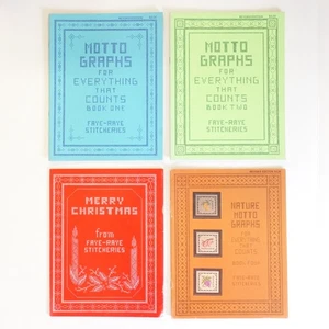 Motto Graphs for Everything That Counts Books 1 - 2 - 3- 4 Faye-Raye Stitcheries - Picture 1 of 14
