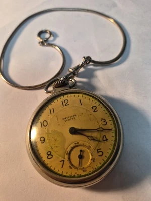 Westclox Scotty Pocket Watch Does Not Work Read Description - Image 1 of 3