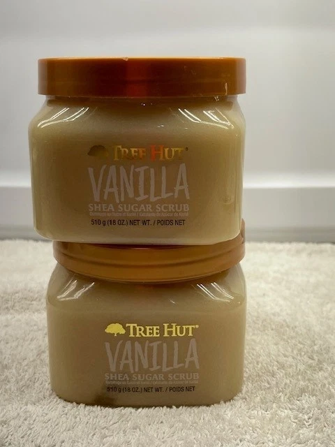 2 Tree Hut Shea Sugar Scrubs Vanilla New! - Image 1 of 1