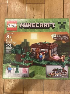 Lego Minecraft - The First Night (21115) - SEALED BRAND NEW - Image 1 of 4