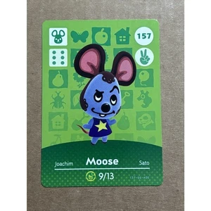 Elch #157 - Willkommen bei Animal Crossing Amiibo Karte - Serie 2 (Authentisch) - Bild 1 von 2