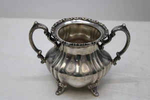 WOW! Vintage Poole Sterling Silver Sugar Bowl 990 468 Grams FREE SHIP! - Picture 1 of 9