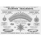 GOLDSMITHS & SILVERSMITHS CO Diamond Ornaments Victorian Advertisement 1894