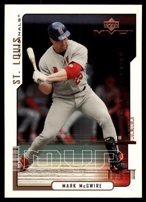 2000 Upper Deck MVP Mark McGwire  #220 St. Louis Cardinals CL Baseball Card - Image 1 of 2