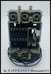 29278 ~ Square D 29279 600V NSF100/250 250A 3P Circuit Breaker Plug-in Base - Picture 1 of 4