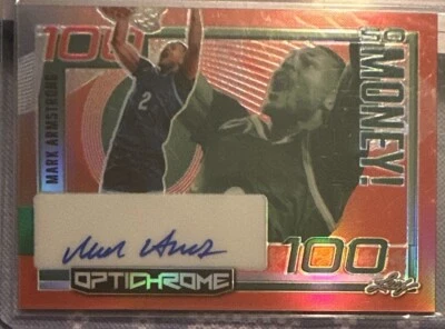Mark Armstrong Villanova Wildcats Basketball Leaf Rookie autograph card Auto 4/4 - Image 1 of 2