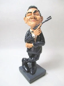 James Agent Película Divertida Figura Poli Stratford Caricatura Escultura Cine Película - Imagen 1 de 6