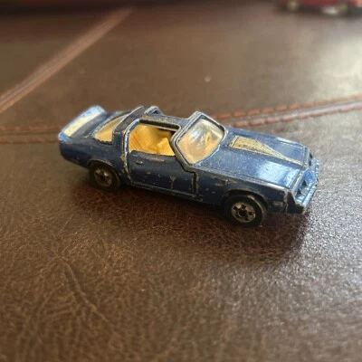 Road Champs Turbo Trans Am Pontiac Firebird Targa Top Metálico Azul Dorado 1982 Foto 1 de 4