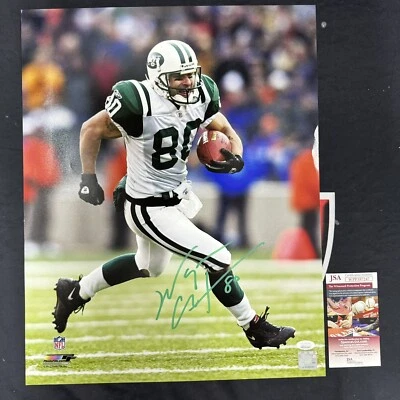 Wayne Chrebet New York Jets Signed 16X20 Photo Autographed JSA - Image 1 of 4