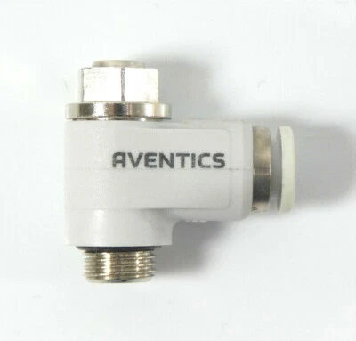 Aventics (Bosch) Drosselrückschlagventil M10 | Ø6 mm Schlauchanschluss