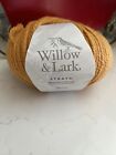 Willow & Lark Strath knitting yarn wool/acrylic Color mustard Bulky 1 Skein 100g