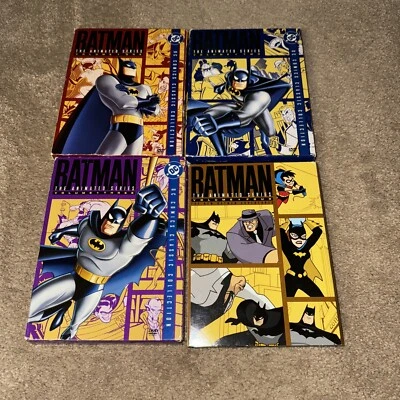 BATMAN The Animated Series Volumes 1-4 DVD Box Sets DC Comics Classic Collection - Image 1 of 4